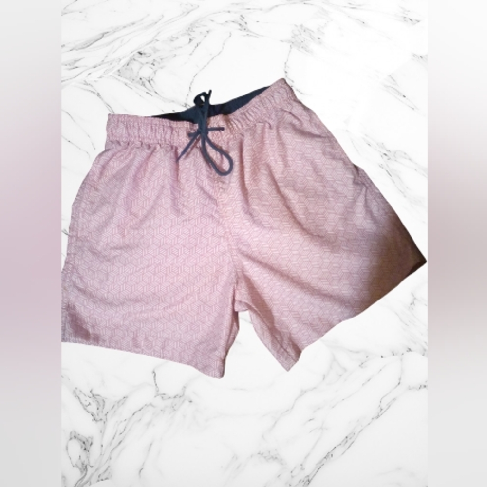 "H&M" Geometric Design Swim Trunks